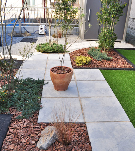 あらゆる雑草対策を組み合わせたお庭リフォーム